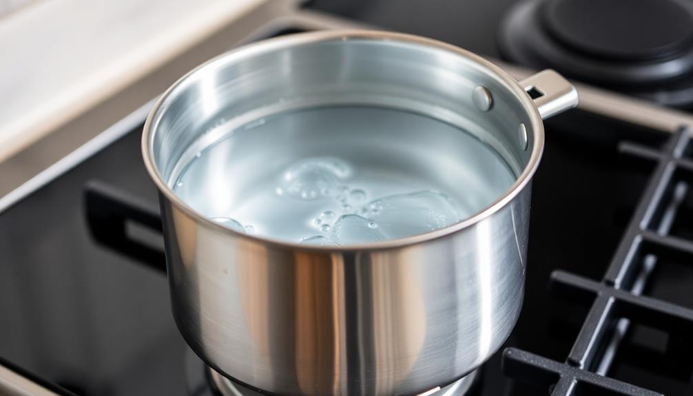 gentle boil water preparation