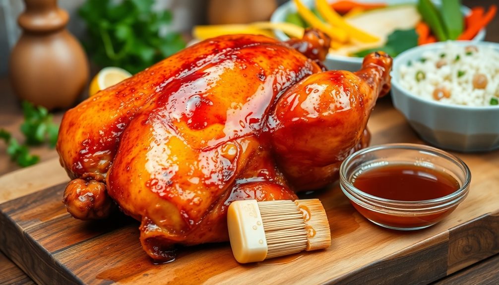 glaze frequently while basting