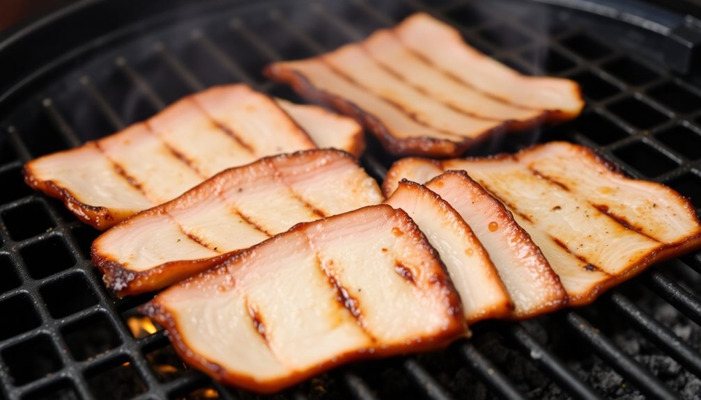 grill marinated pork step