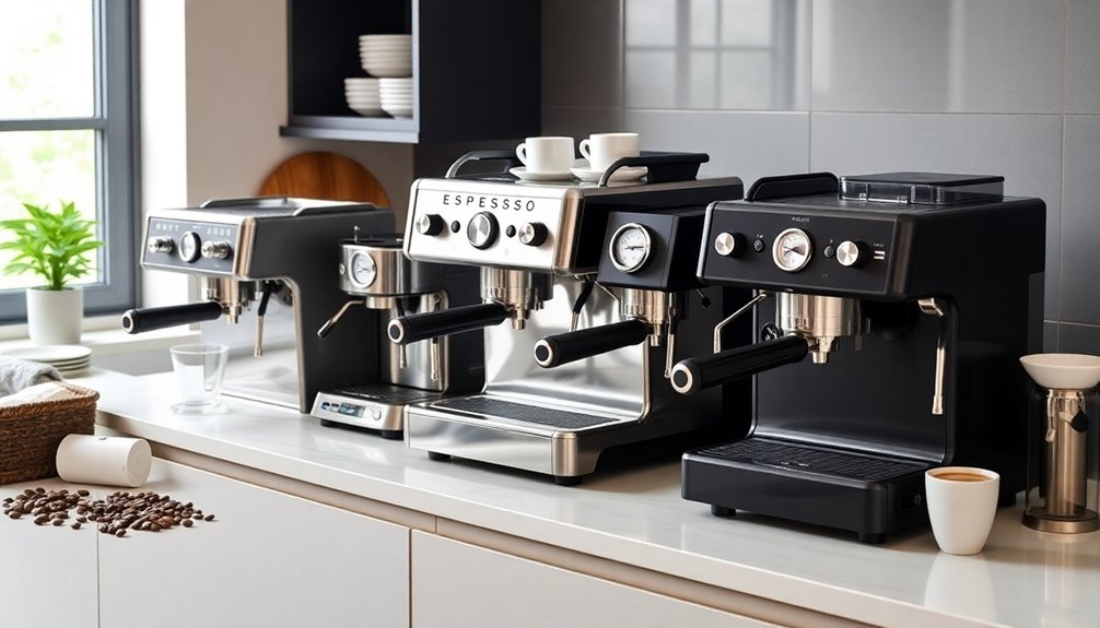 home espresso machine selection factors