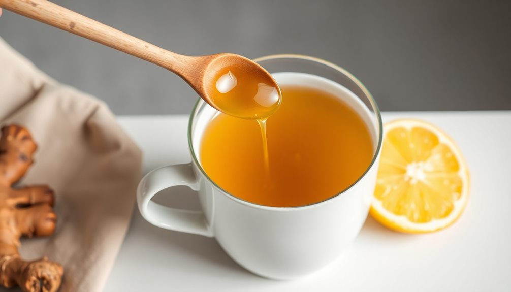 honey and lemon addition