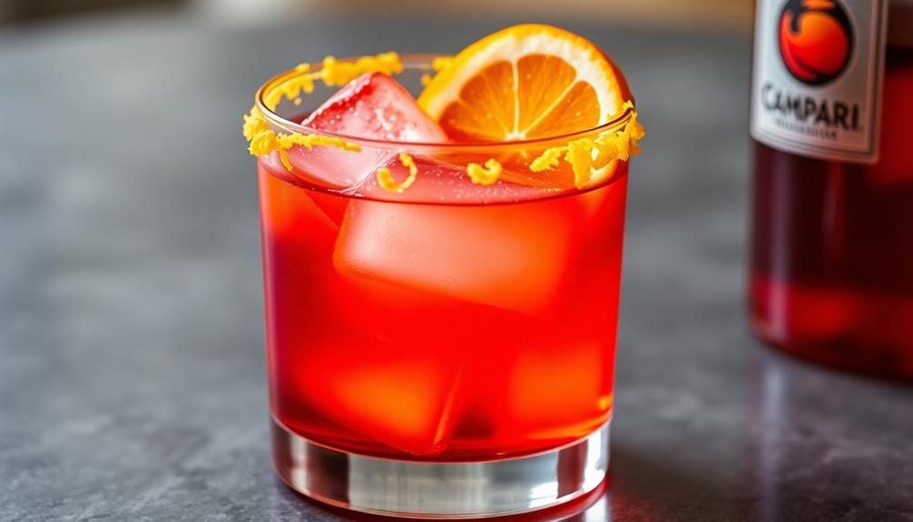 incorporate campari mixture