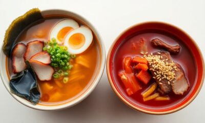 japanese vs korean ramen