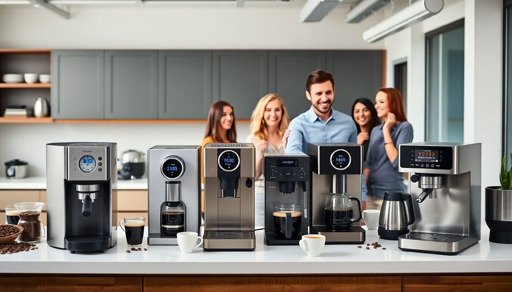 office coffee machine selection