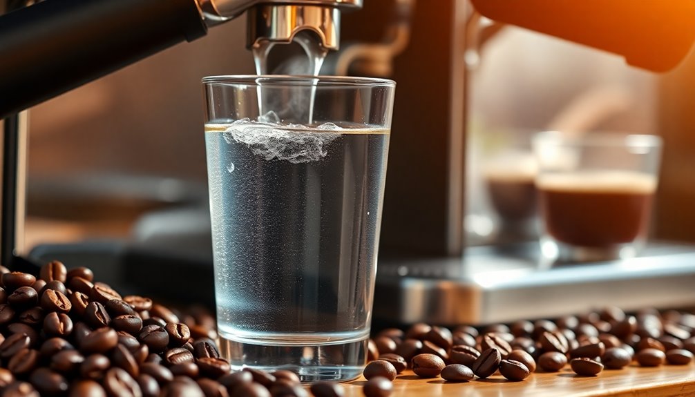 optimize espresso brewing water