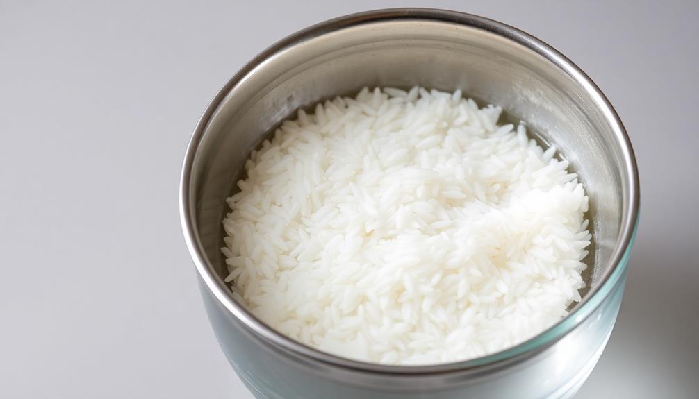 overnight soak glutinous rice