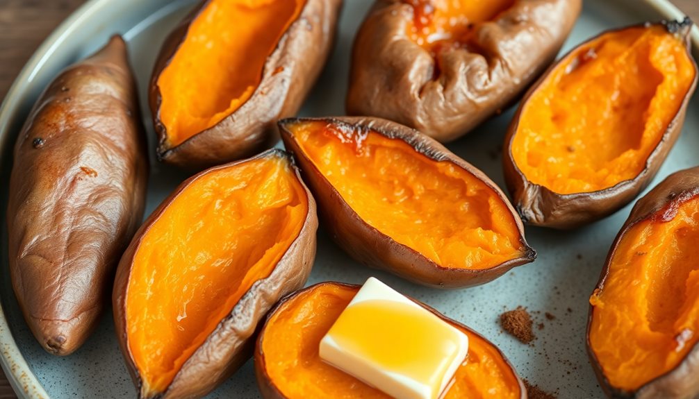 perfectly baked korean sweet potatoes