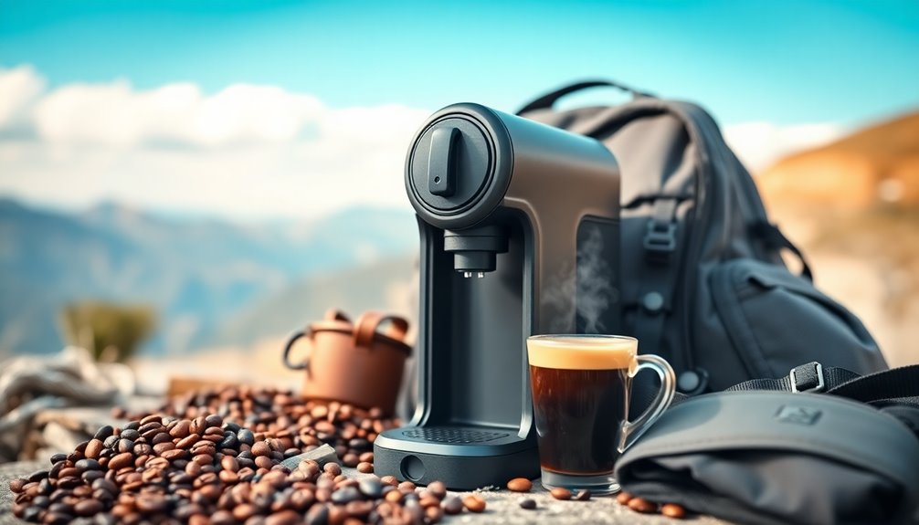 portable espresso machine selection