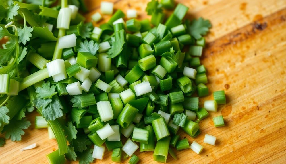 prepare bamboo shoots herbs