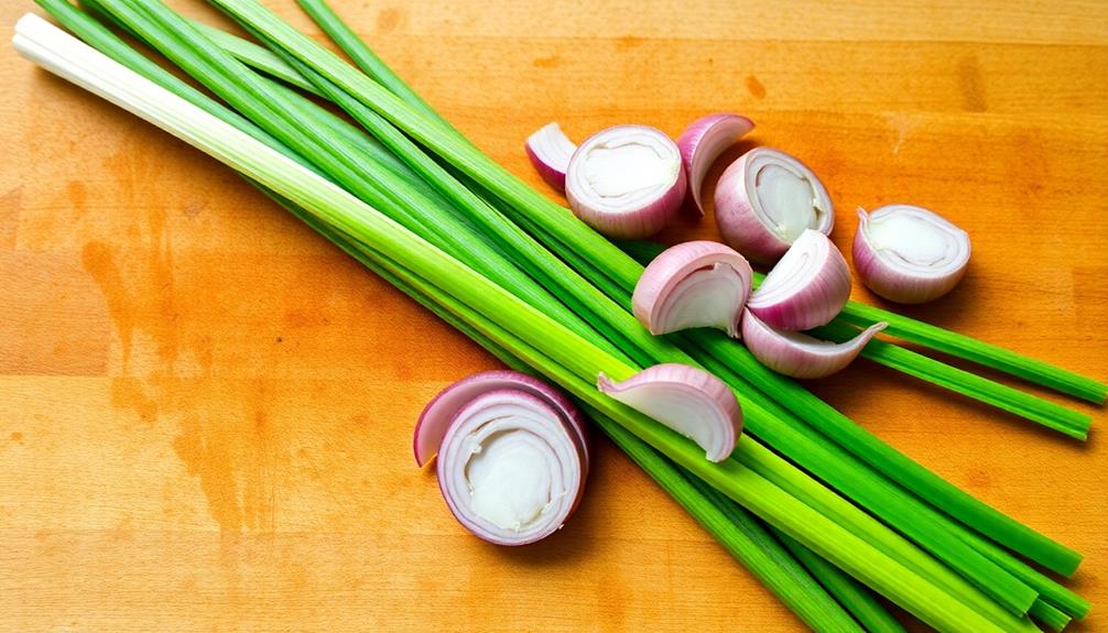 prepare lemongrass shallot mixture