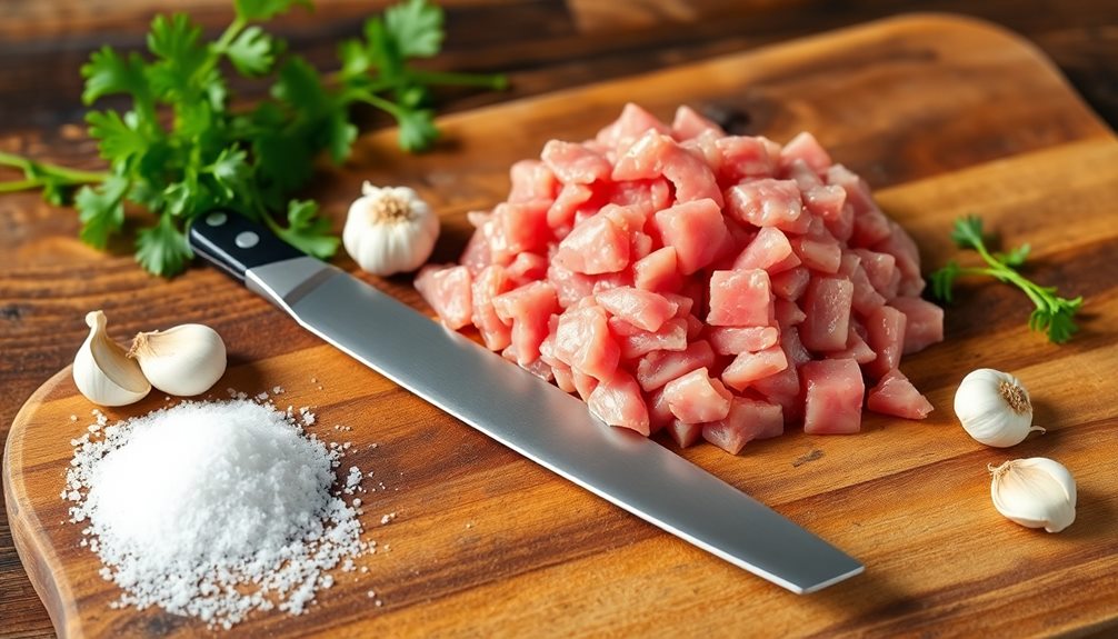prepare pork shoulder meat