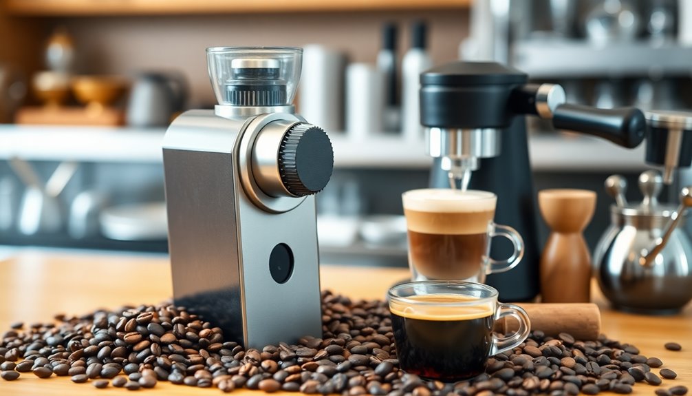 professional coffee grinder selection