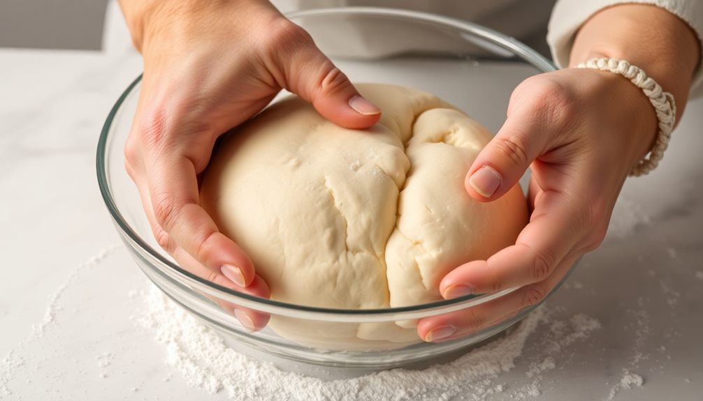 release air from dough