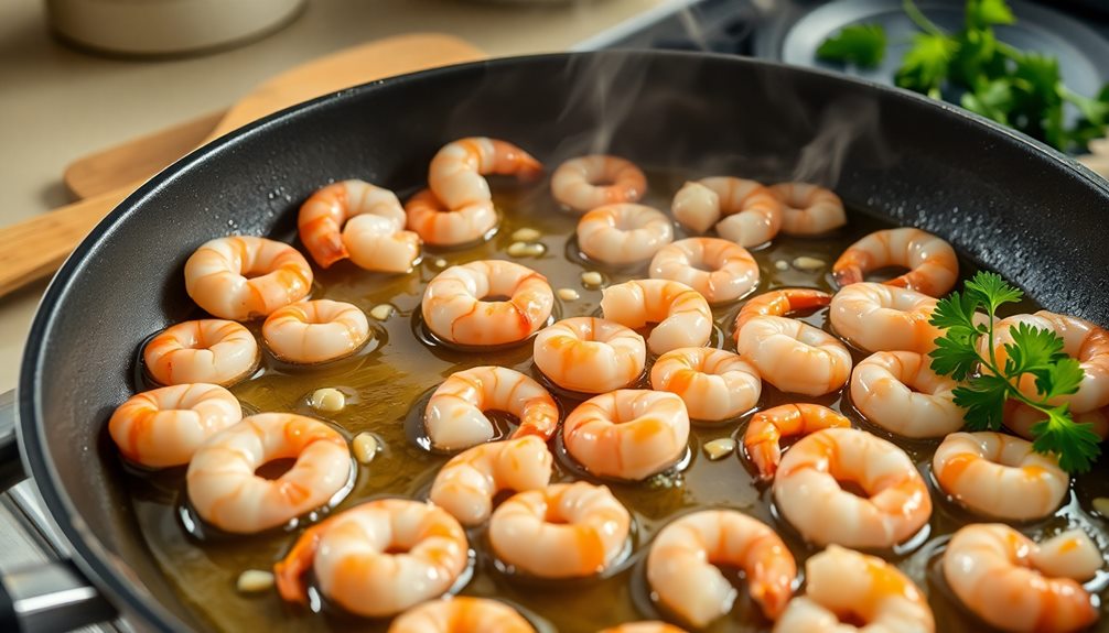 saut shrimp with garlic