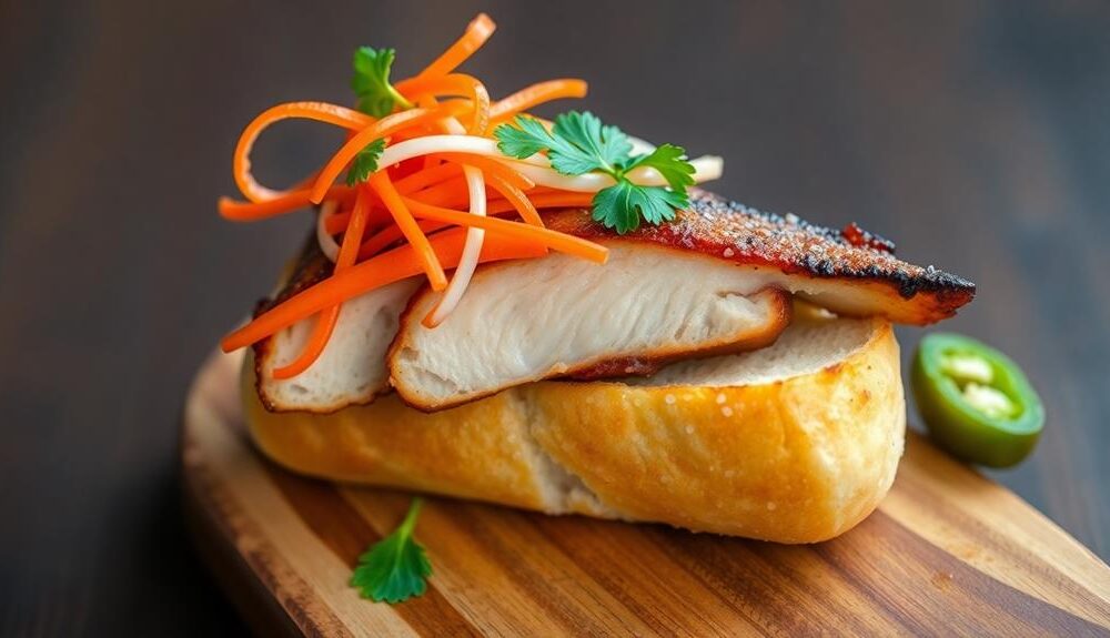 savory vietnamese grilled sandwiches