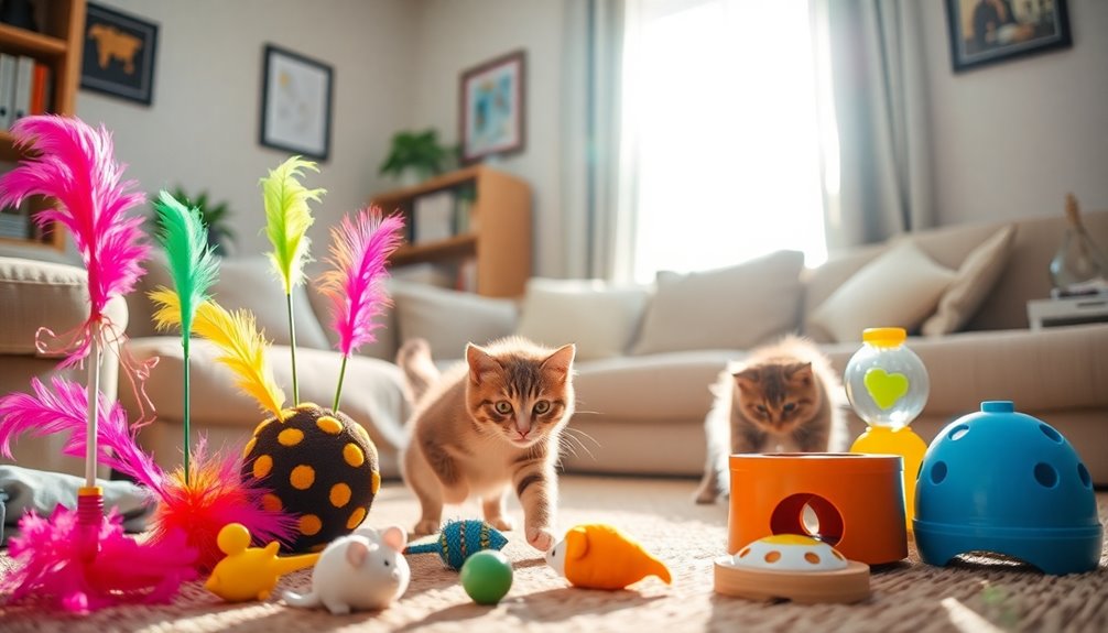 selecting appropriate cat toys