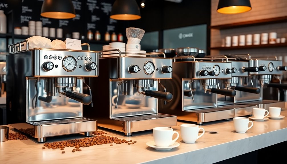 selecting commercial cappuccino machine