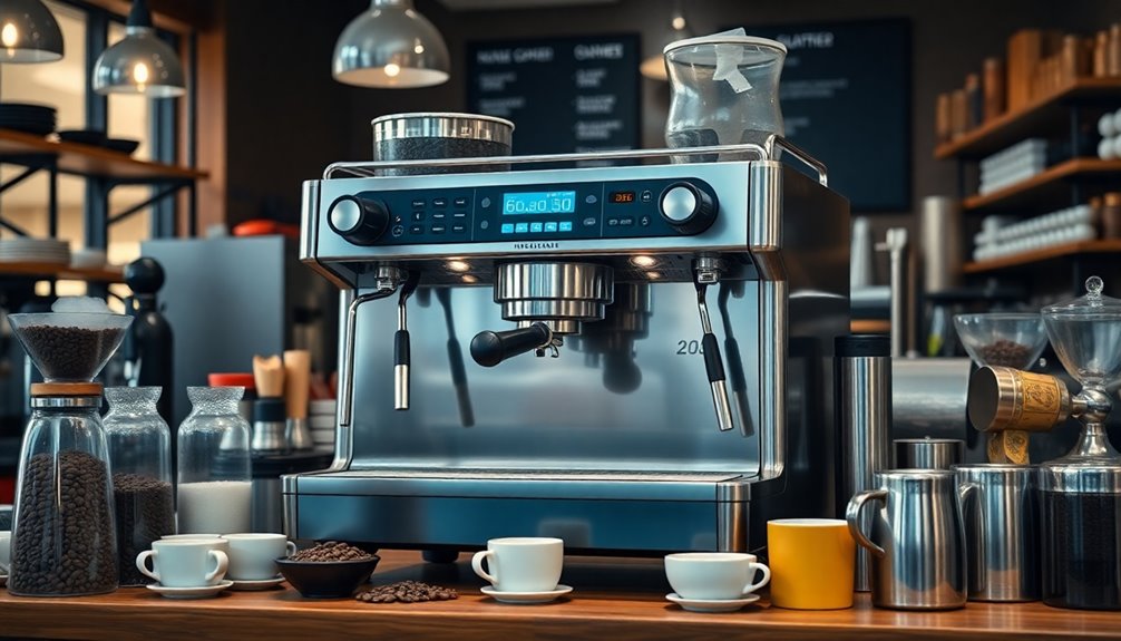 selecting industrial coffee machines