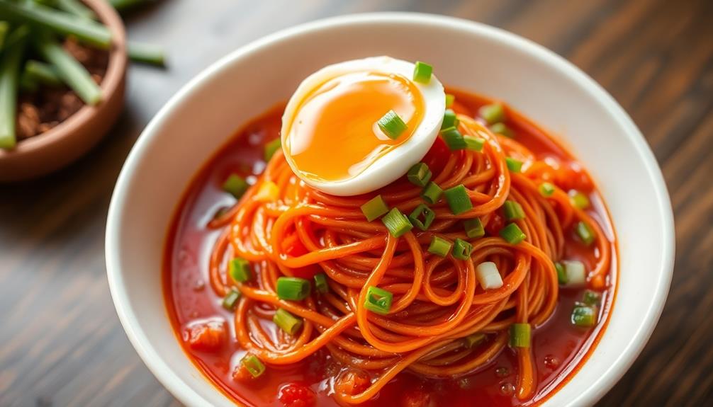 serve and enjoy noodles