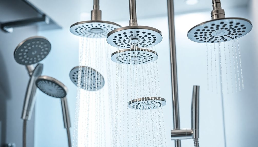 shower head selection criteria