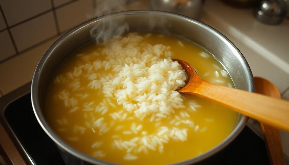 simmer rice until tender