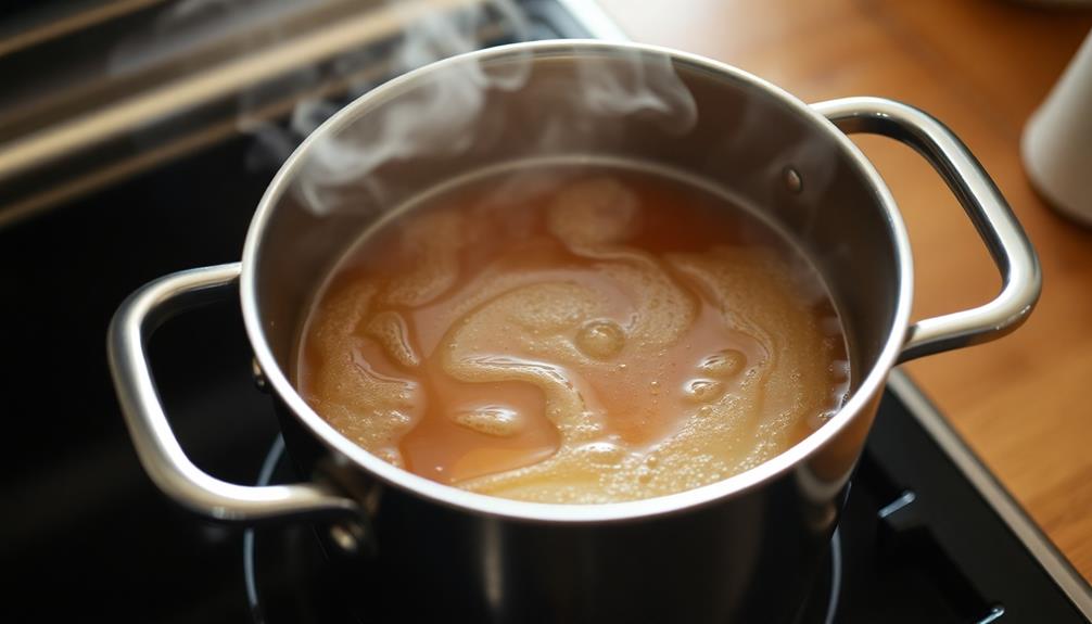 simmer until thickened mixture