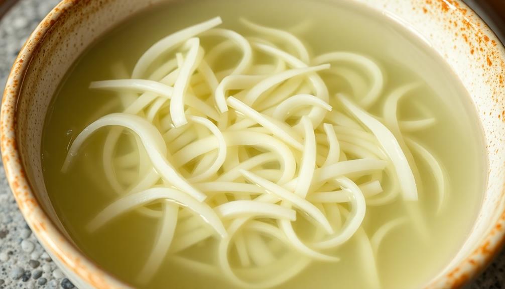 soak radish in water