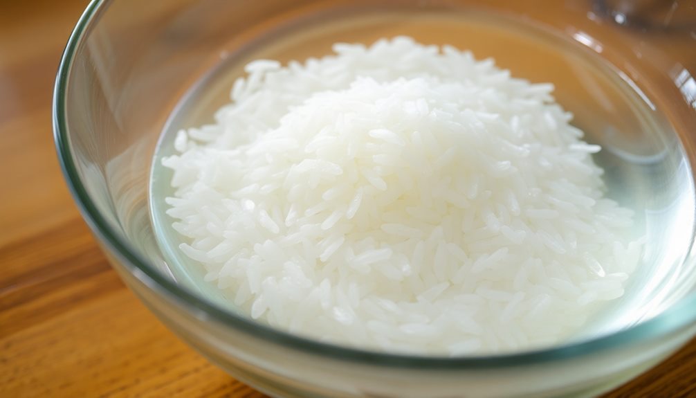 soak rice overnight