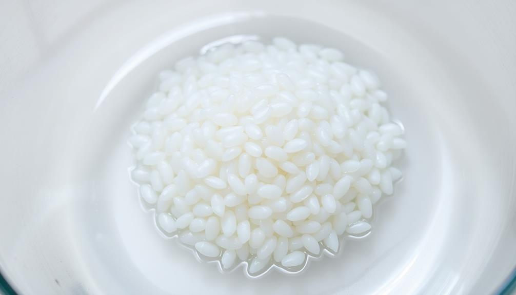 soak rice overnight thoroughly