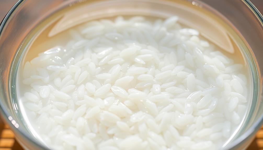 soak rice overnight thoroughly