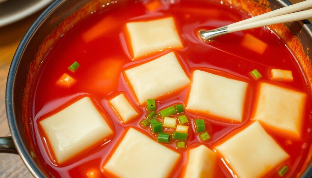 spicy korean comfort soup