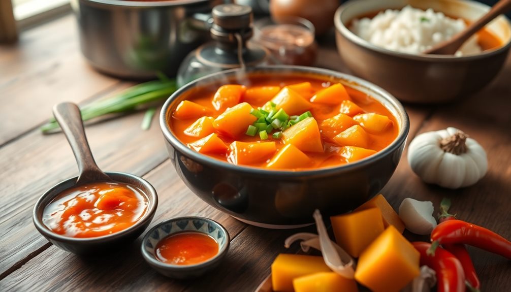 spicy korean potato stew