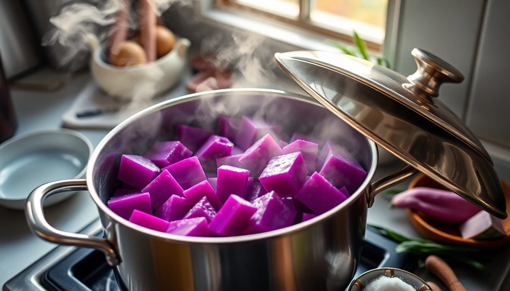 steam vegetables until tender