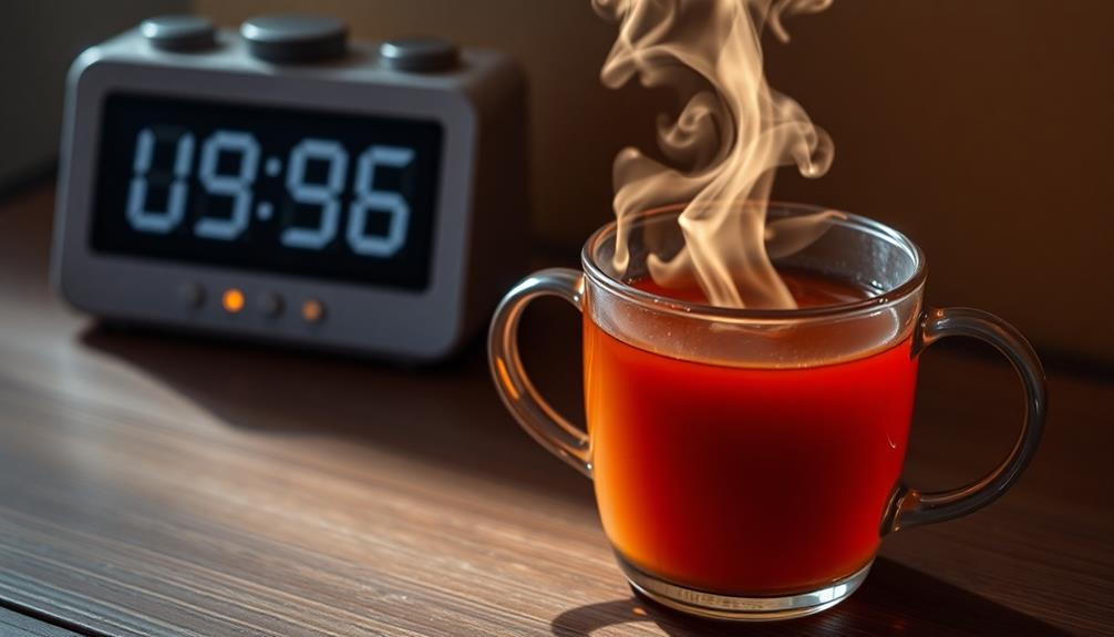 steep tea for minutes