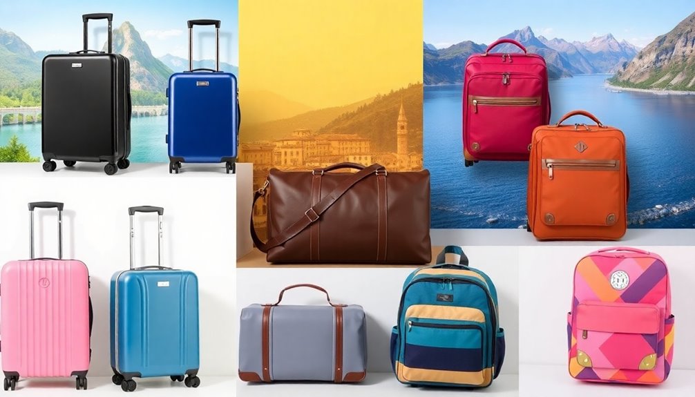 stylish durable travel luggage