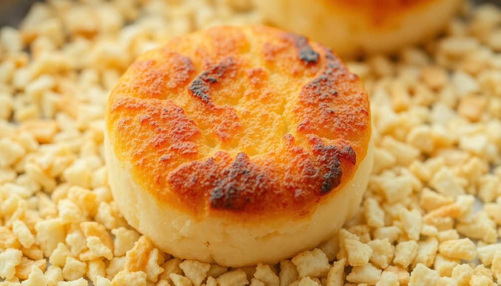toast the rice cake