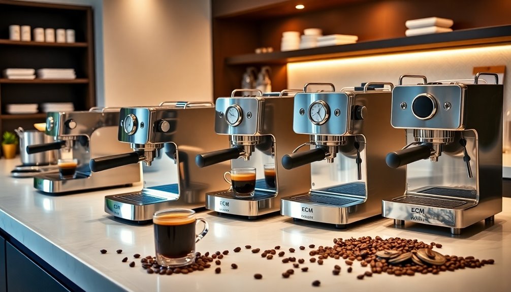 top ecm espresso machines