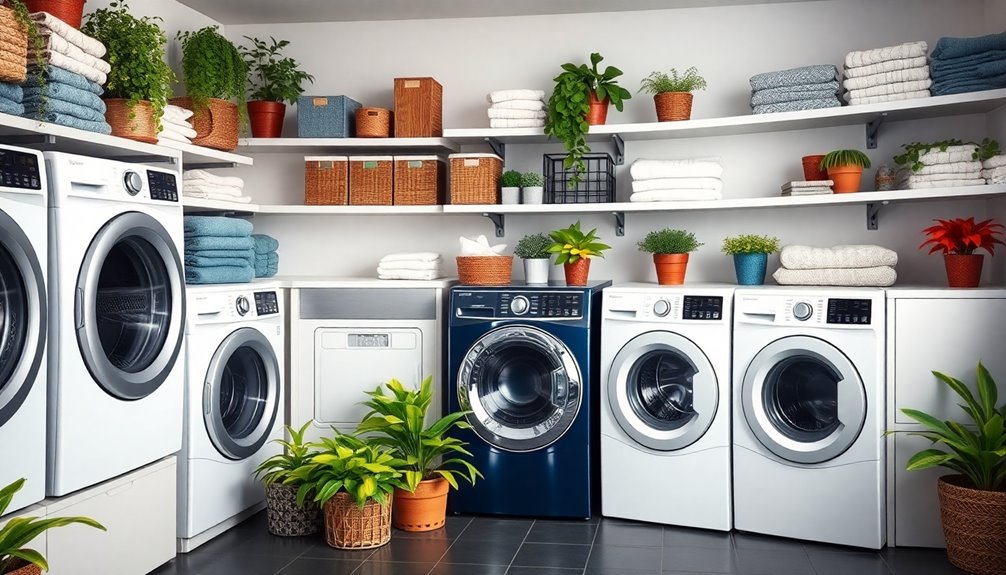 top washers and dryers