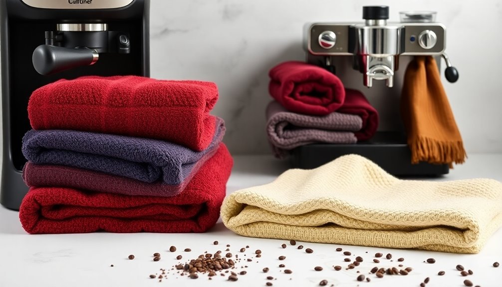 towel selection for espresso