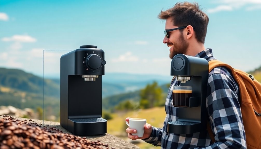 travel espresso machine selection