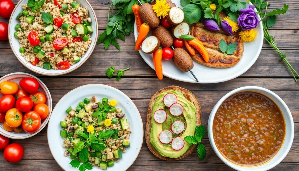 vegetarian options