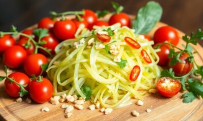 vibrant vietnamese papaya salad