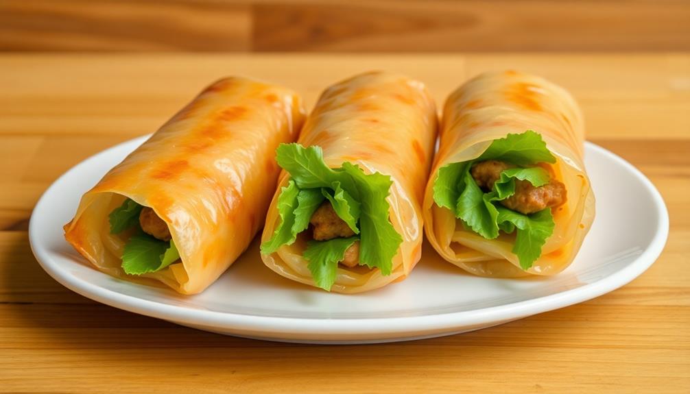 vietnamese bbq spring rolls