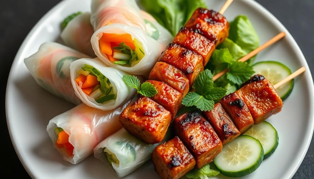 vietnamese grilled pork rolls