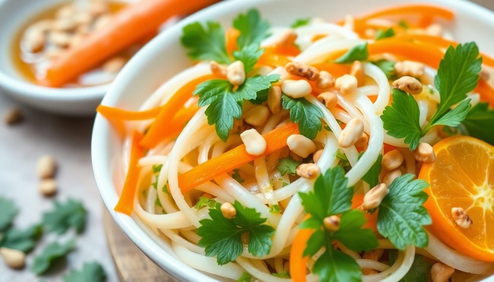 vietnamese lotus stem salad