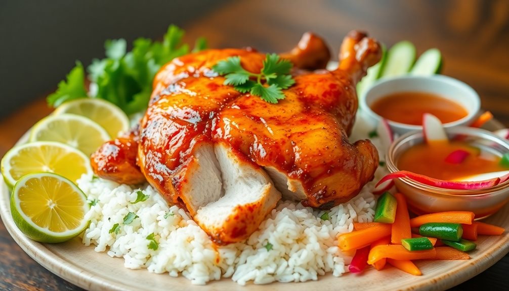 vietnamese roasted chicken dish