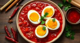 spicy indonesian egg dish