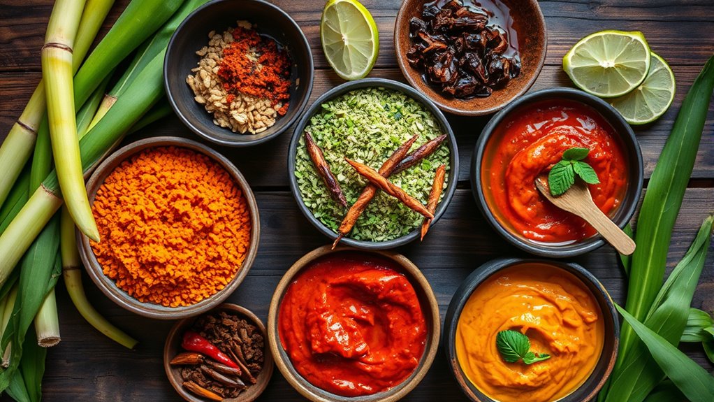 balinese aromatic spice pastes