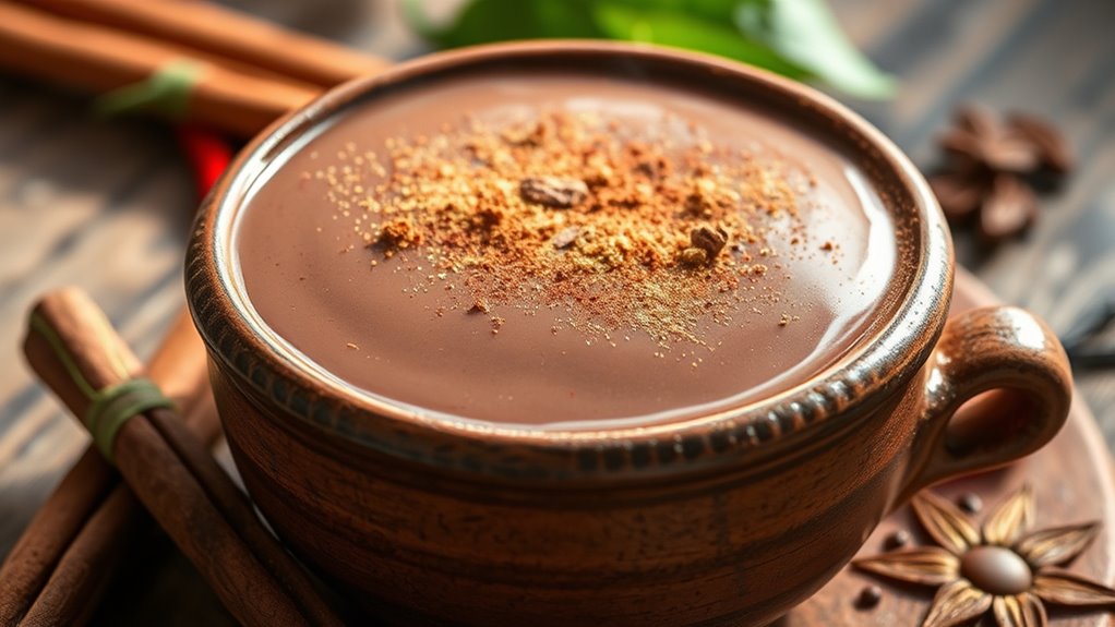 cultural spices enrich mexican hot chocolate