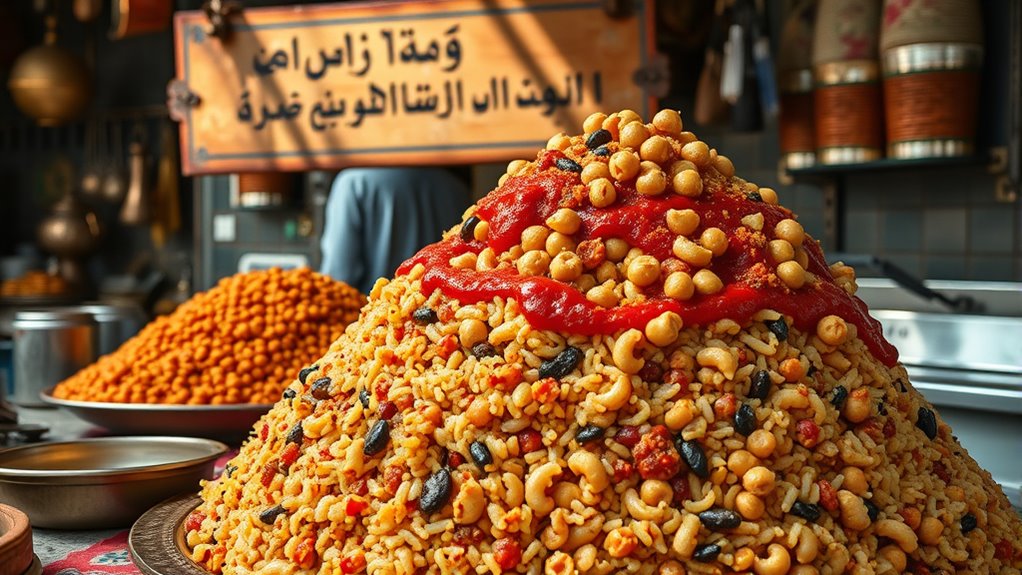 egyptian dish of cultural fusion